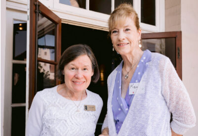 Anne Lynch and Kay Balue