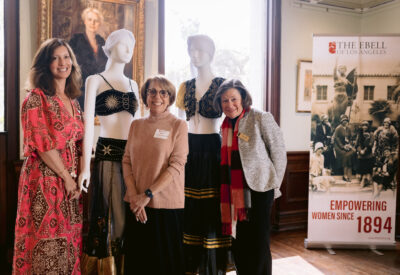 Left to right: Stacy DiFilippo, board members Julie Barkan and Anne Lynch
