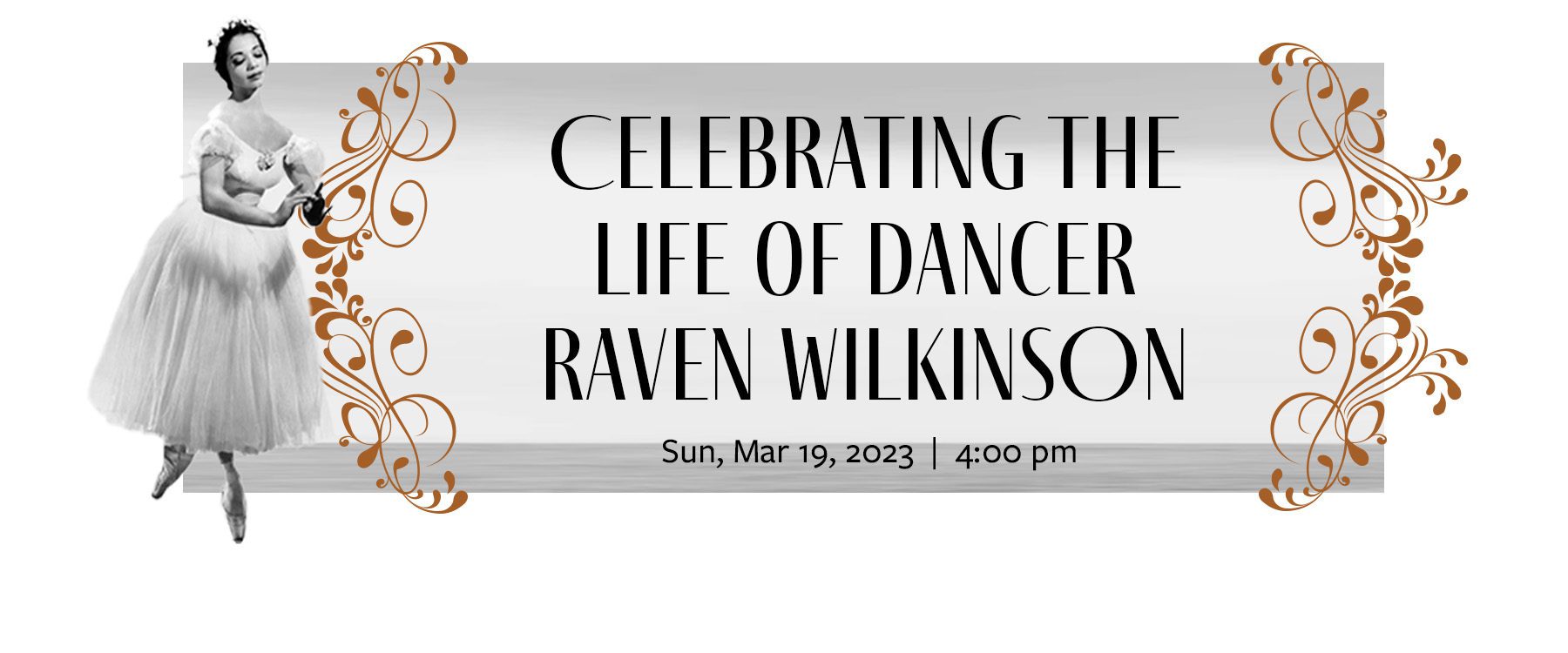Celebrating the life of Dancer Raven Wilkinson