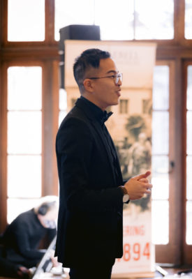 The Chorale's new conductor Yu Hang Tan