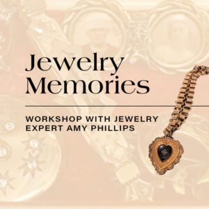 Jewelry Memories Workshop with expert Amy Phillips