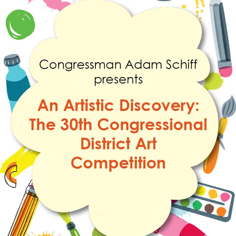 Congressman Adam Schiff presents An Artistic Discovery