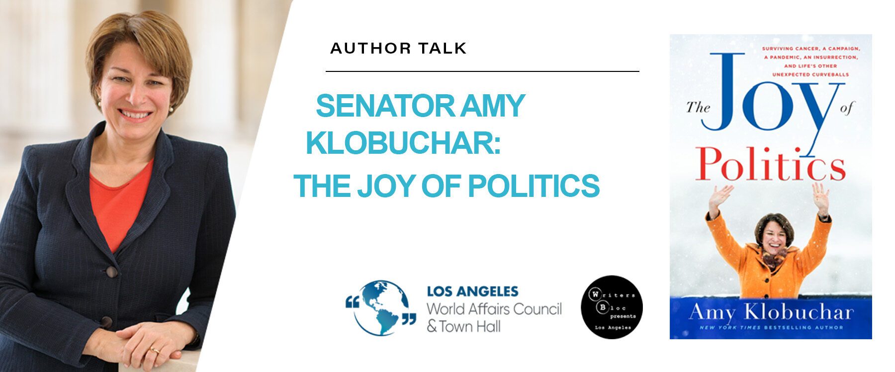 Author Talk: Senator Amy Klobuchar 
