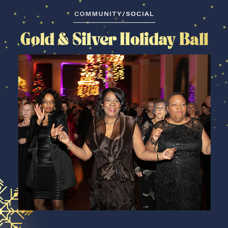 Gold & Silver Holiday Ball