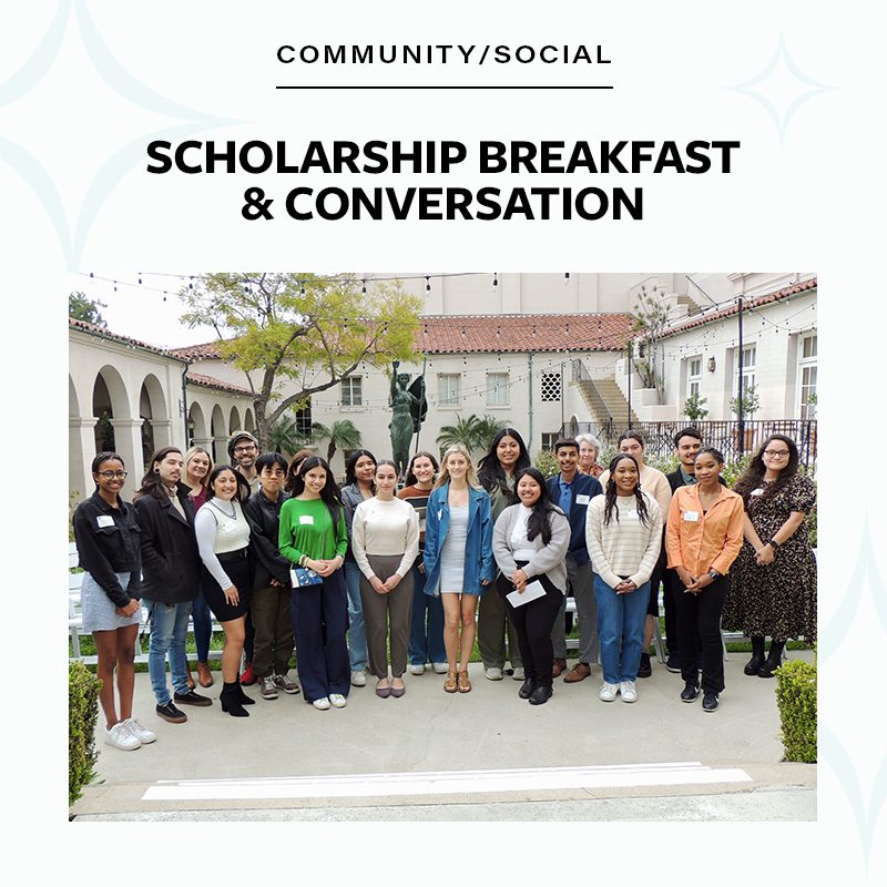 Community/Social Scholarship Breakfast & Conversation