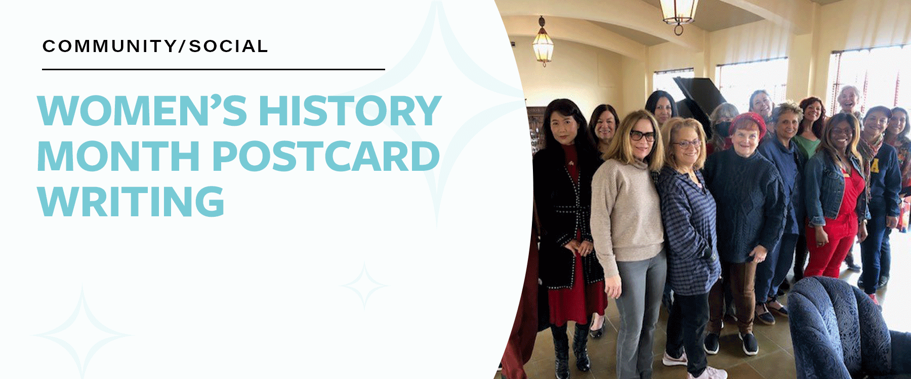 Women's History Month Postcard Writing