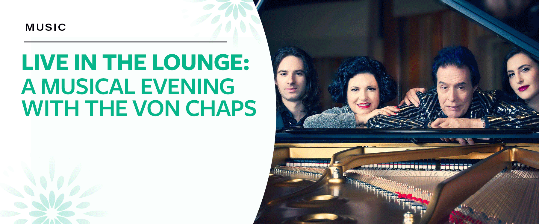 Music Live in the Lounge: A Musical Evening with The Von Chaps